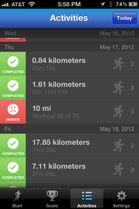Training Plan Schedule